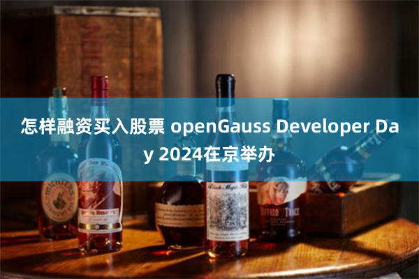 怎样融资买入股票 openGauss Developer Day 2024在京举办